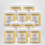 100% Natural Sugar Scrub and ready to work its magic on ingrown hairs, breakouts, and bumps between sugaring appointments. Moisturizing Body Polish for Soft, Smooth Skin. 10 jars