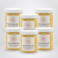 100% Natural Sugar Scrub and ready to work its magic on ingrown hairs, breakouts, and bumps between sugaring appointments. Moisturizing Body Polish for Soft, Smooth Skin. 6 jars