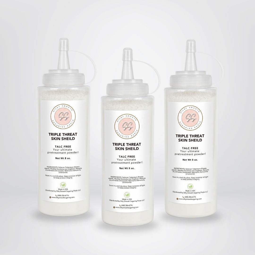 This fine, talc-free powder helps absorb excess moisture and oil. It creates a dry surface for better sugar paste application. 3pcs