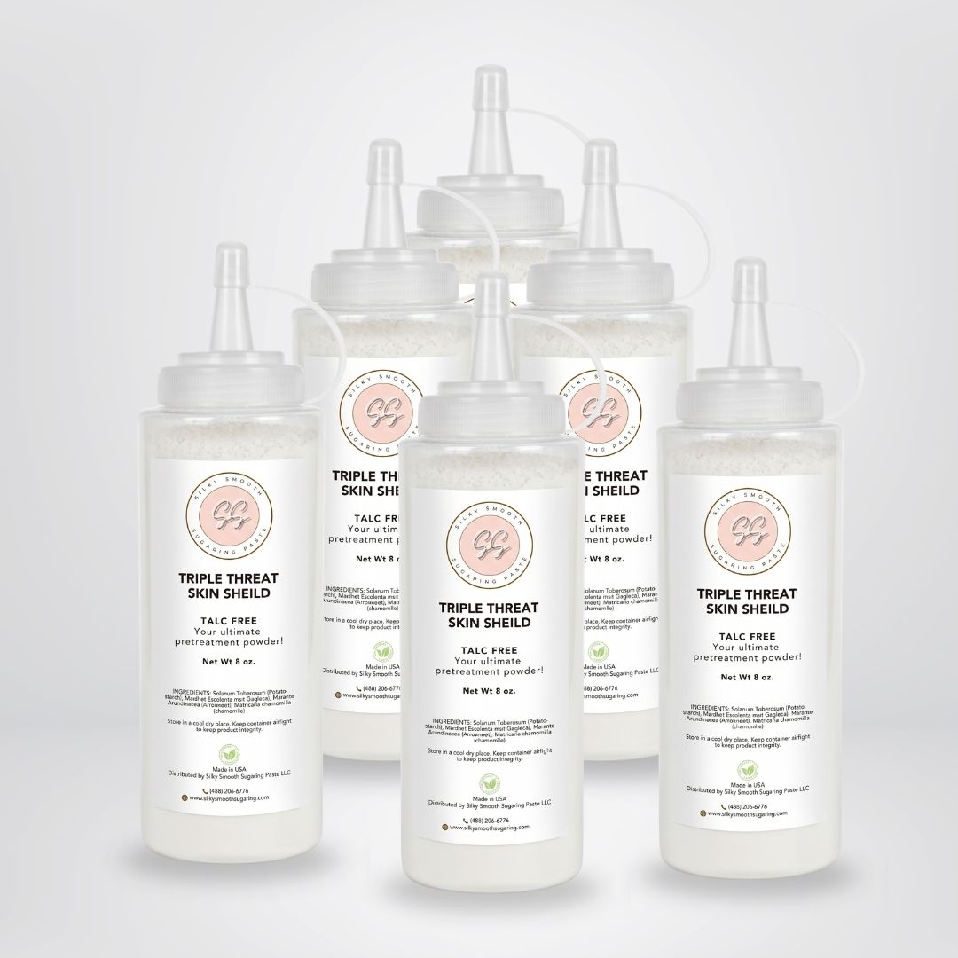 This fine, talc-free powder helps absorb excess moisture and oil. It creates a dry surface for better sugar paste application. 6pcs