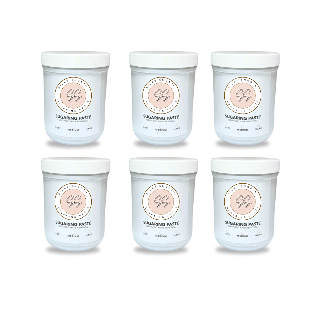 6 Jars Sugaring Paste