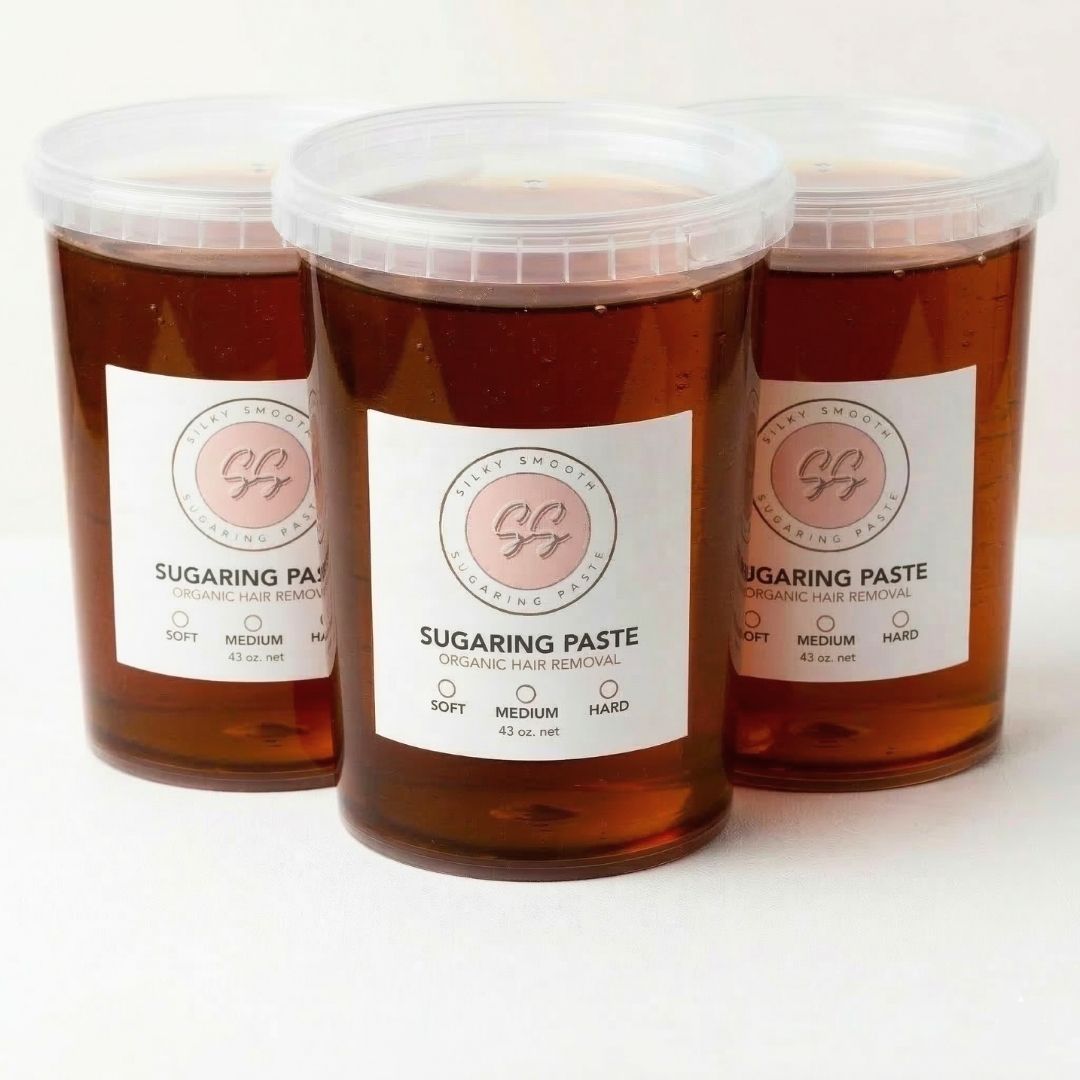 3 Jars Sugaring Paste